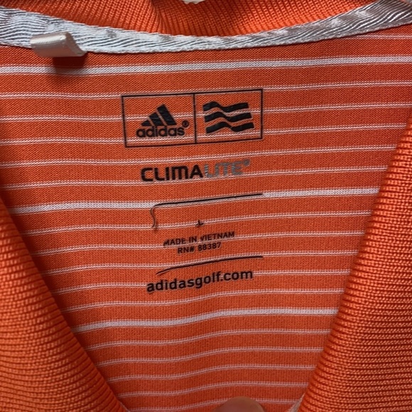 Adidas Clima Cool Performance Short Sleeve Men’s Polo size (Large) flawless - Picture 4 of 6